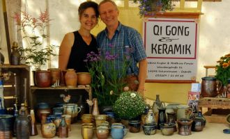 Qigong und Keramik in Caputh , Foto: Sabine Kugler und Matthias Panser